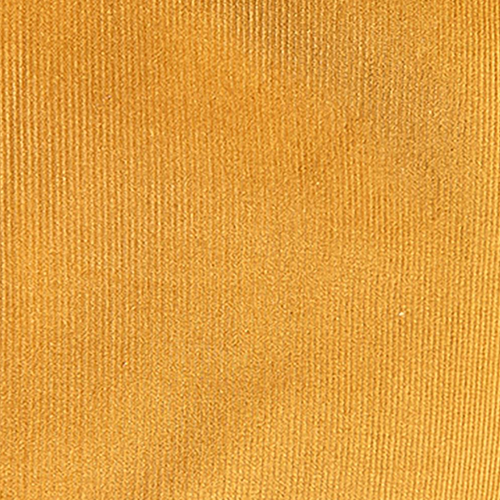 Katoenfluweel geel met kleine ribbing  - Le Loup Art